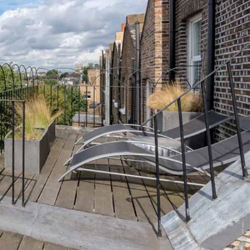 Communal part roof terrace